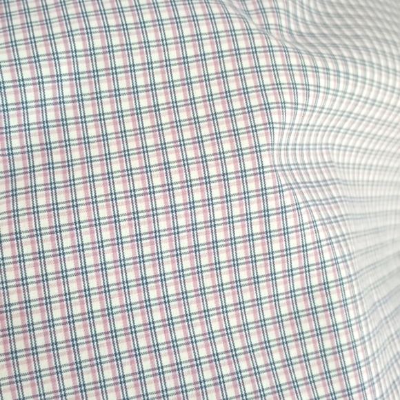 Uniqlo plaid cotton button down shirt slim fit size M - Picture 5 of 8